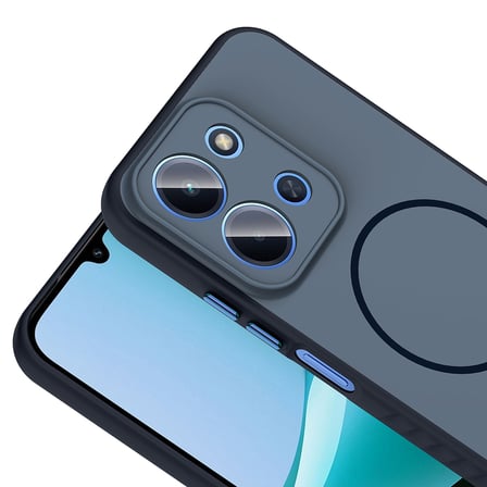 Xiaomi Redmi 15C Kılıf Kamera Lens Korumalı MagSafe Destekli Silikon Novatech