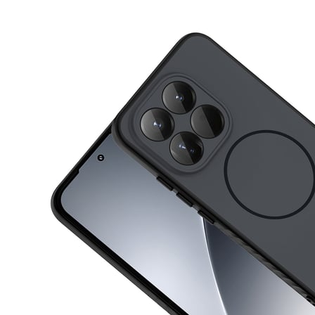 Xiaomi 15T Kılıf Kamera Lens Korumalı MagSafe Destekli Silikon Alan Tech