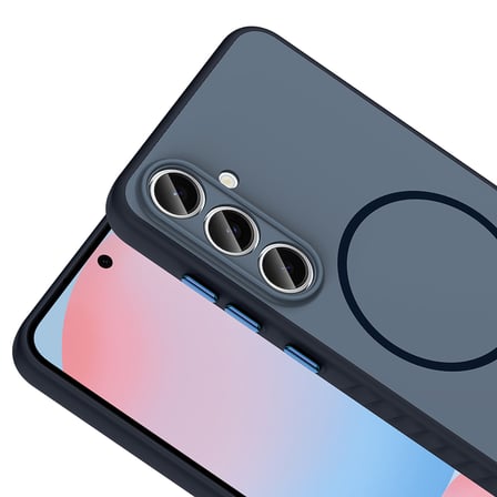 Galaxy S24 FE Kılıf Kamera Lens Korumalı MagSafe Destekli Silikon Novatech