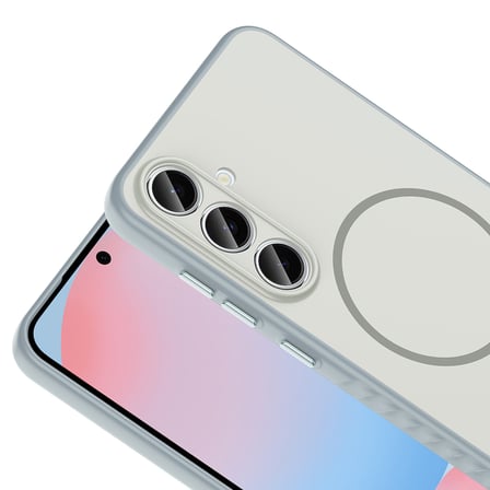 Galaxy S24 FE Kılıf Kamera Lens Korumalı MagSafe Destekli Silikon Novatech