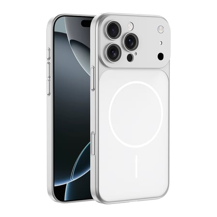 iPhone 14 Pro Max Kılıf NRTK M-Safe Şarj Özellikli Kamera Korumalı Spark Kapak - Turuncu