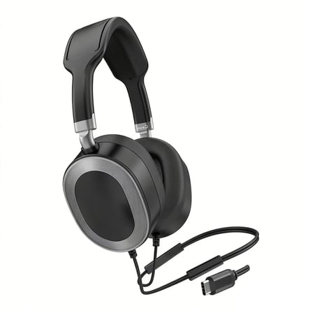 Maks Technology LS-861 Tak Çalıştır Type-C Ayarlanabilir Kafa Bandlı Premium Kulak Üstü Kulaklık Maks