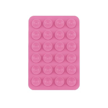 Lexroo Kare Öpücüklü Çift Taraflı Silikon Tutucu 5,50cm x 8cm - Kırmızı