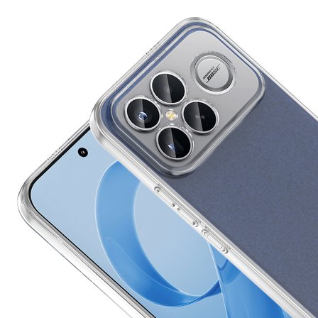Poco F8 Ultra Kılıf NRTK Süper Silikon Kapak - Şeffaf