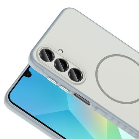 Galaxy A16 Kılıf Kamera Lens Korumalı MagSafe Destekli Silikon Alan Tech