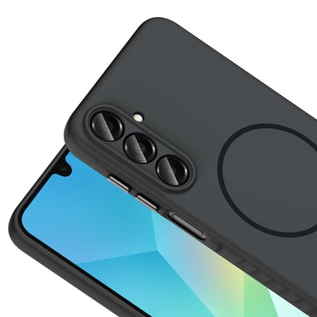 Galaxy A16 Kılıf Kamera Lens Korumalı MagSafe Destekli Silikon Novatech