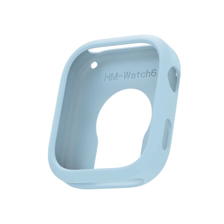 Redmi Watch 6 Yumuşak TPU Silikon Kasa Koruyucu Zore Watch Gard 41 - Açık Mavi