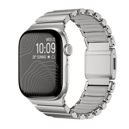 Watch 42mm MKST KRD-151 Premium Metal / Silikon Kordon - Siyah-Mavi