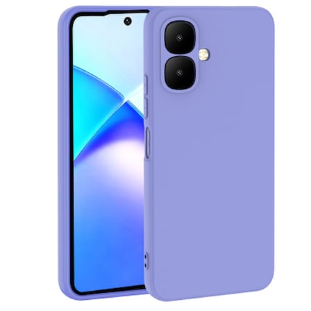 Lexroo Tecno Spark Go 2 Mara Lansman TPU Silikon İnce Kılıf - Lila