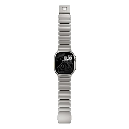 Watch 7 45mm MKST KRD-152 Titanyum Silikon Kordon - Siyah-Turuncu