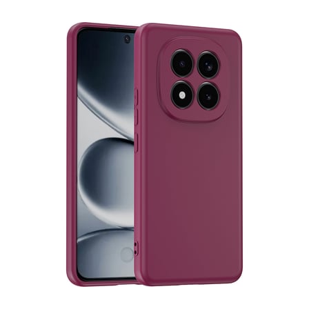 Redmi Note 15 Pro Kılıf MKST Mara Lansman Kapak - Koyu Mor