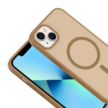 iPhone 14 Kılıf MagSafe Kamera Korumalı Mat Parmak İzi Tutmayan Novatech