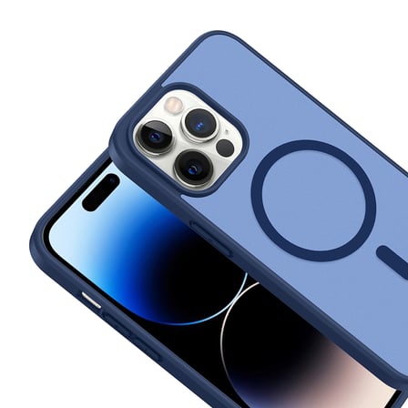 iPhone 14 Pro Max Kılıf MagSafe Kamera Korumalı Mat Parmak İzi Tutmayan Novatech