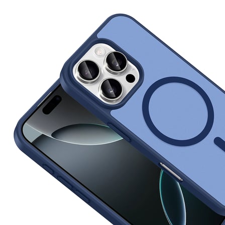 iPhone 16 Pro Max Kılıf MagSafe Kamera Korumalı Mat Parmak İzi Tutmayan Alan Tech