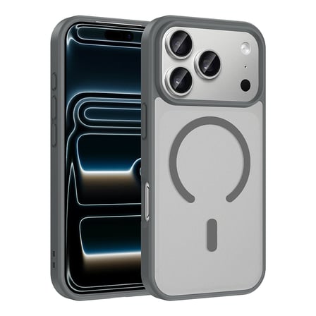 iPhone 18 Pro Max Kılıf MagSafe Kamera Korumalı Mat Parmak İzi Tutmayan Novatech
