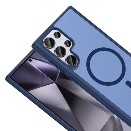 Galaxy S22 Ultra Kılıf MagSafe Kamera Korumalı Mat Parmak İzi Tutmayan Novatech
