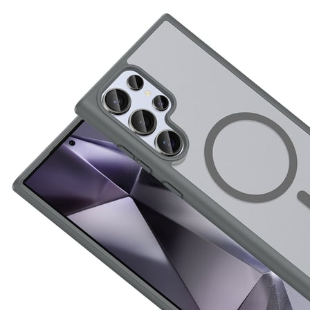 Galaxy S24 Ultra Kılıf MagSafe Kamera Korumalı Mat Parmak İzi Tutmayan Novatech