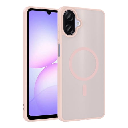 Galaxy A07 Kılıf M-safe Şarj Özellikli MKST Babet Kapak - Siyah
