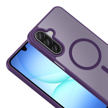 Galaxy A17 Kılıf M-safe Şarj Özellikli MKST Babet Kapak - Pembe