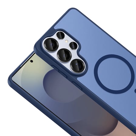Samsung Galaxy S26 Ultra Kılıf Mat Magsafe Şarj Özellikli Hassas Butonlu Renkli Yumuşak Kenarlı Premium Babet Kapak