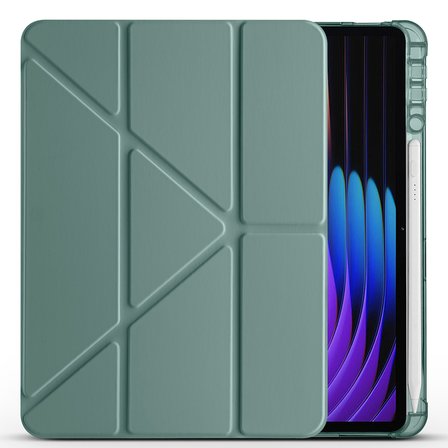 Xiaomi Uyumlu Pad 7 Pro Tablet Kılıf Kalem Bölmeli Standlı Lüx Smart Cover