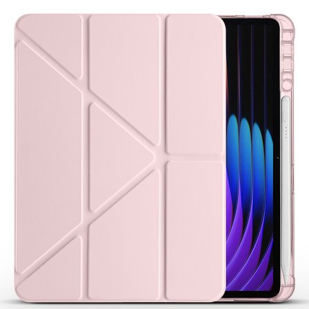 Xiaomi Uyumlu Pad 7 Pro Tablet Kılıf Kalem Bölmeli Standlı Lüx Smart Cover