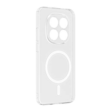 Xiaomi Redmi Note 15 Pro Plus Kılıf Sararmaz Ultra İnce Sert Mika Magsafe Kamera Yükseltili SystemCom