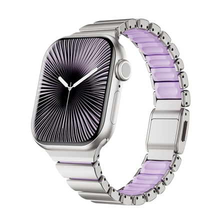 Watch 38mm MKST KRD-149 Premium Metal / Silikon Kordon - Siyah-Turuncu