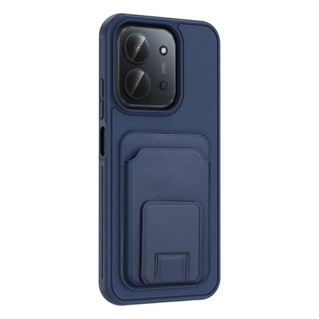 Xiaomi Redmi 15C Kılıf Kartlıklı Standlı Kamera Yükseltili Silikon SVTEK