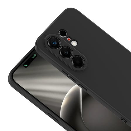 Tecno Camon 50 Kılıf MKST Mara Lansman Kapak - Siyah