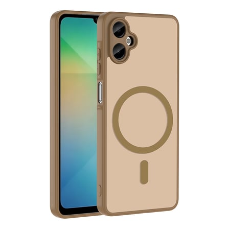 Galaxy A06 Kılıf MagSafe Kamera Korumalı Mat Parmak İzi Tutmayan Novatech