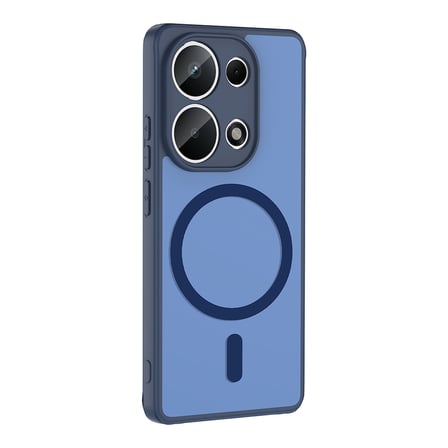 Xiaomi Redmi Note 13 Pro 4G Kılıf MagSafe Kamera Korumalı Mat Parmak İzi Tutmayan Novatech