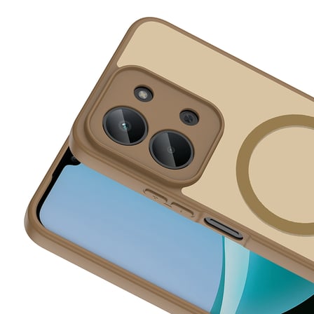 Xiaomi Redmi 15C Kılıf MagSafe Kamera Korumalı Mat Parmak İzi Tutmayan SystemCom