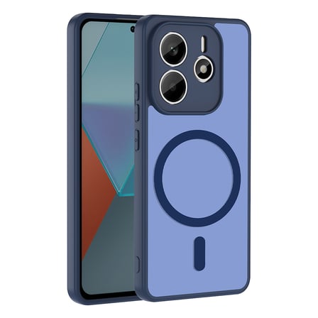 Xiaomi Redmi Note 14 4G Kılıf MagSafe Kamera Korumalı Mat Parmak İzi Tutmayan FORUMSHOP