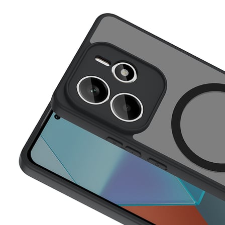 Xiaomi Redmi Note 14 4G Kılıf MagSafe Kamera Korumalı Mat Parmak İzi Tutmayan FORUMSHOP