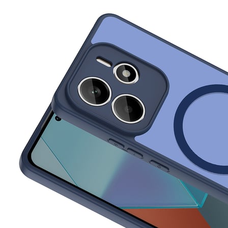 Xiaomi Redmi Note 14 4G Uyumlu Kılıf Mat Magsafe Şarj Özellikli Hassas Butonlu Renkli Yumuşak Kenarlı Premium Babet Kapak