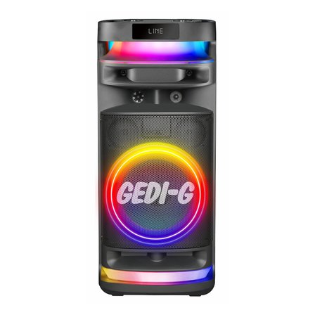GD-9005 Mikrofonlu RGB TWS 8 inç Stereo Bass Kablosuz Karaoke Hoparlör