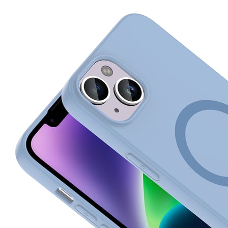 iPhone 14 Kılıf Magsafe Şarj Özellikli Kamera Korumali Premium Soft Aris Silikon Kapak