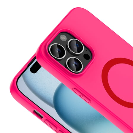 iPhone 14 Pro Max Kılıf Pastel Renkli MagSafe Kamera Yükseltili Silikon Novatech