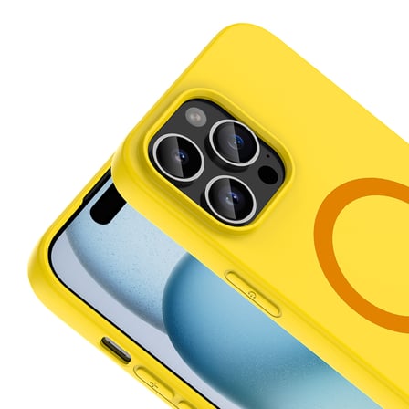 iPhone 14 Pro Max Kılıf Pastel Renkli MagSafe Kamera Yükseltili Silikon Maks