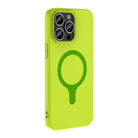 iPhone 14 Pro Max Kılıf Pastel Renkli MagSafe Kamera Yükseltili Silikon MNC