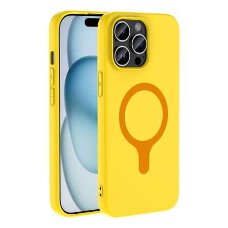 iPhone 14 Pro Max Kılıf Pastel Renkli MagSafe Kamera Yükseltili Silikon Novatech