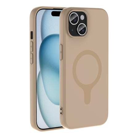 iPhone 15 Kılıf Pastel Renkli MagSafe Kamera Yükseltili Silikon Ottonova