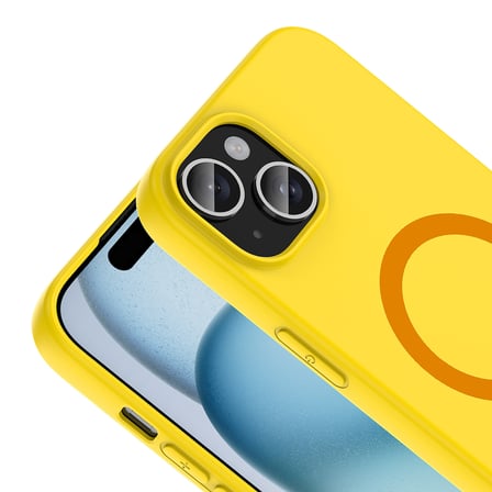 iPhone 15 Kılıf Magsafe Şarj Özellikli Kamera Korumali Premium Soft Aris Silikon Kapak