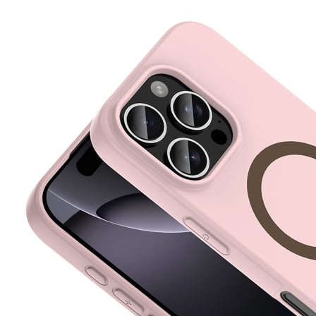 iPhone 16 Pro Kılıf Pastel Renkli MagSafe Kamera Yükseltili Silikon BUTAM