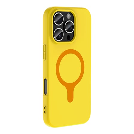 iPhone 16 Pro Max Kılıf MagSafe Şarj Özellikli Soft Mat Tasarım Aris Silikon Kapak