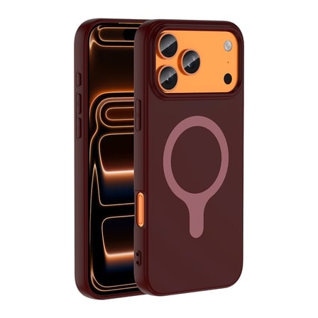 iPhone 17 Pro Max Kılıf Magsafe Şarj Özellikli Kamera Korumali Premium Soft Aris Silikon Kapak