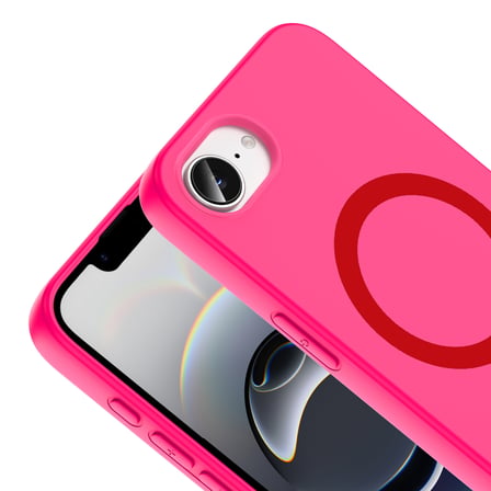 iPhone 16E Kılıf Pastel Renkli MagSafe Kamera Yükseltili Silikon Pazarplus