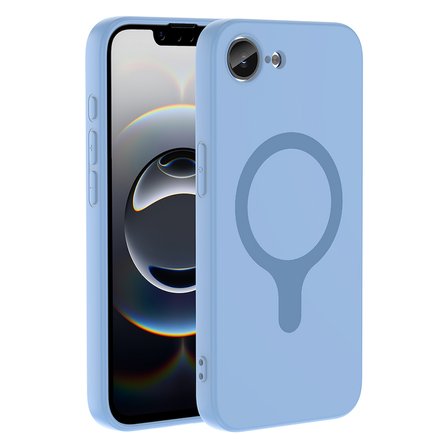 iPhone 16E Kılıf Magsafe Şarj Özellikli Kamera Korumali Premium Soft Aris Silikon Kapak