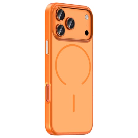iPhone 17 Pro Kılıf MagSafe Şarj Özellikli Ultra İnce Mat Soft Lora PC Kapak